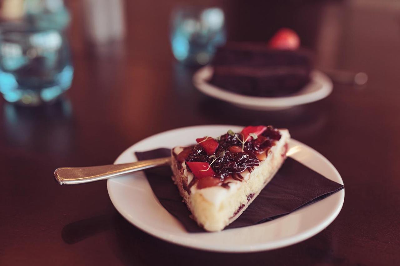 Longlands Inn & Cottages Carnforth Kültér fotó A slice of strawberry shortcake